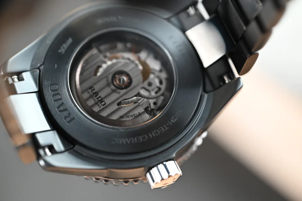 Rado Captain Cook High-Tech Ceramic Skeleton miniatura