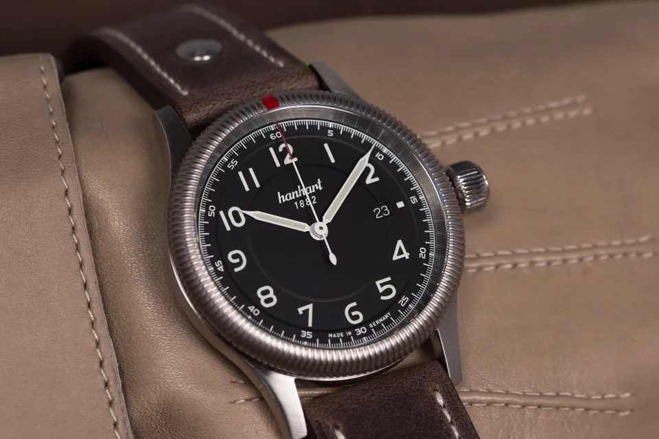Zegarek Męski Automatyczny Hanhart PIONEER One Black 42 mm 762.210