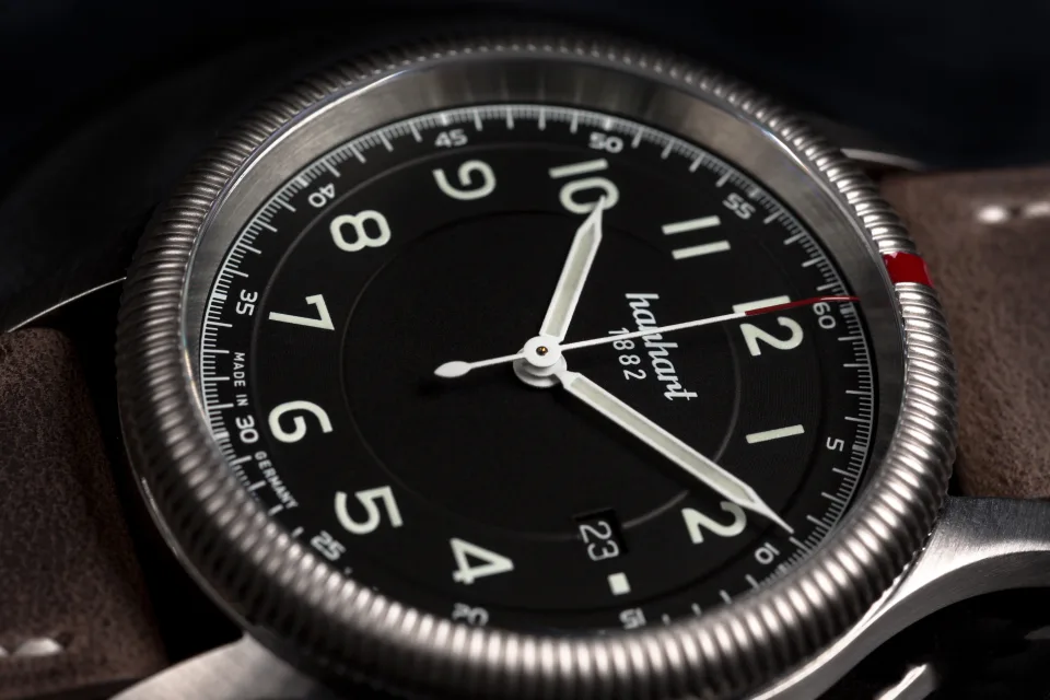 Zegarek Męski Automatyczny Hanhart PIONEER One Black 42 mm 762.210
