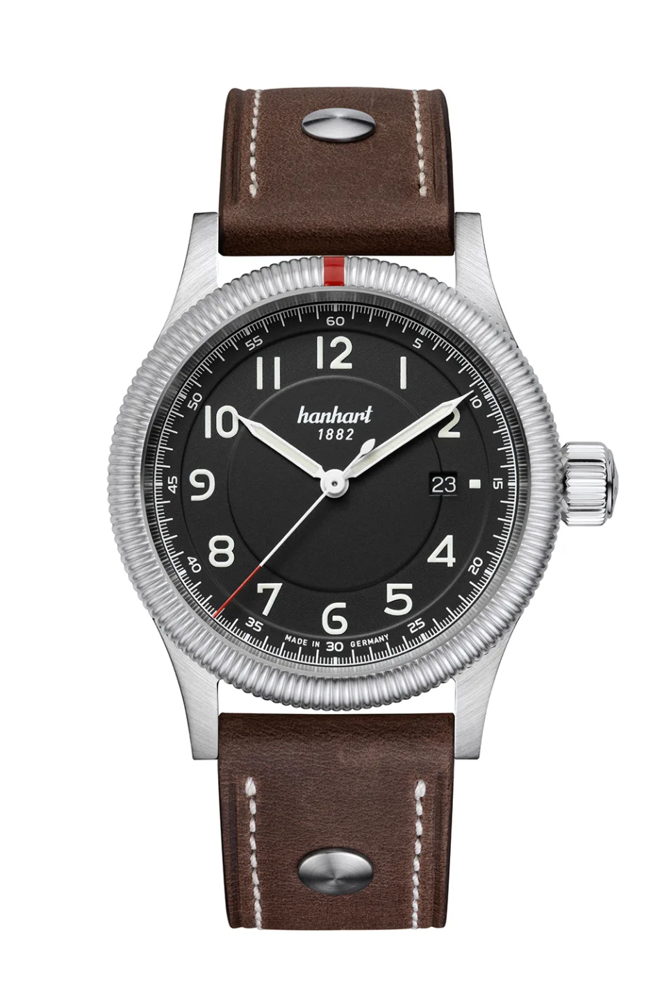 Zegarek Męski Automatyczny Hanhart PIONEER One Black 42 mm 762.210