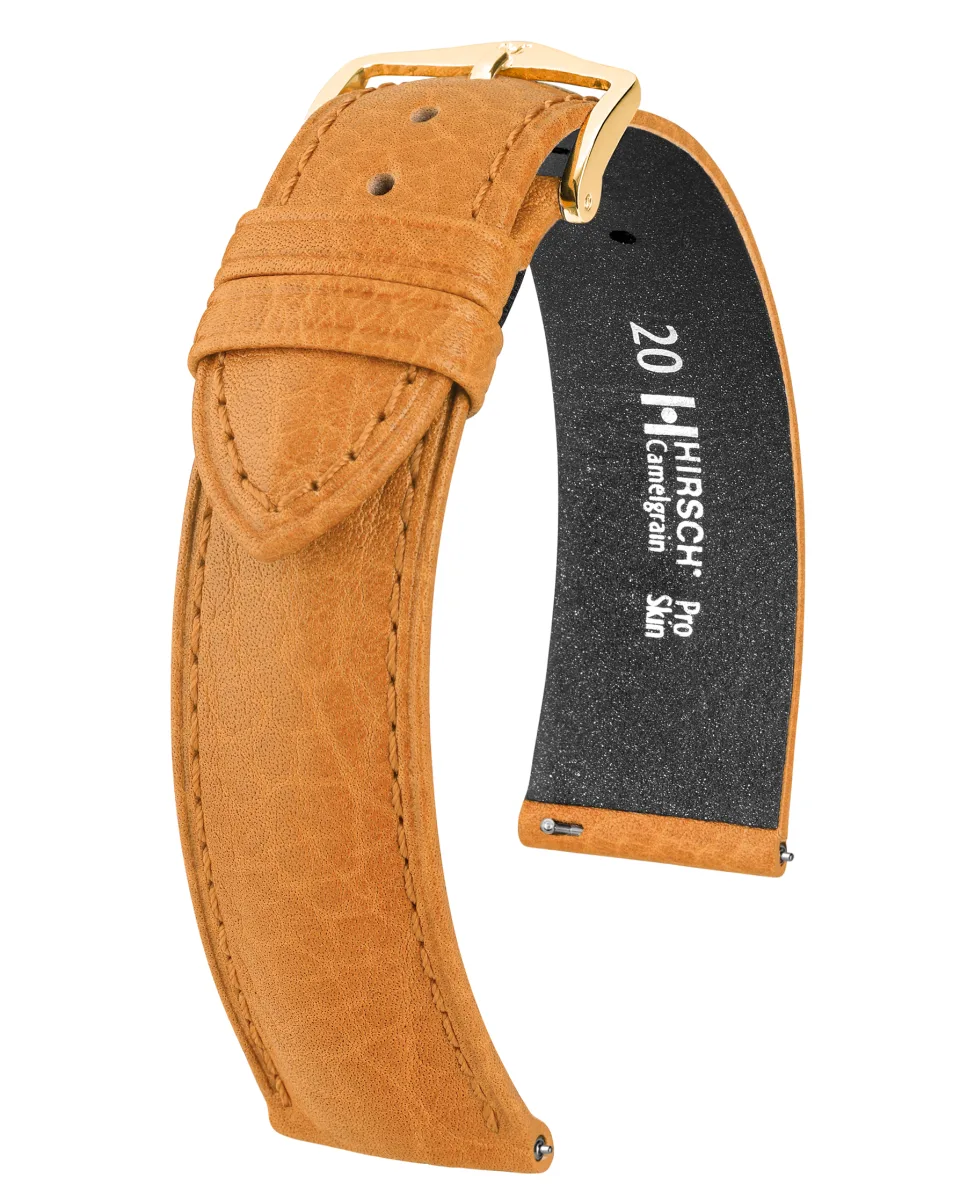 Pasek Hirsch Camelgrain Pro Skin L 22 mm