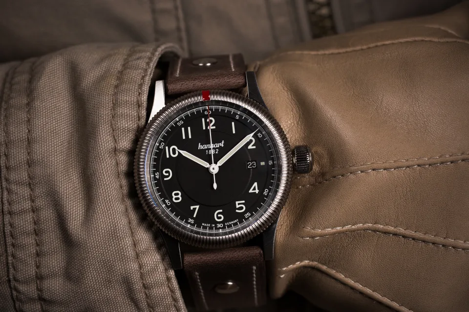 Zegarek Męski Automatyczny Hanhart PIONEER One Black 42 mm 762.210